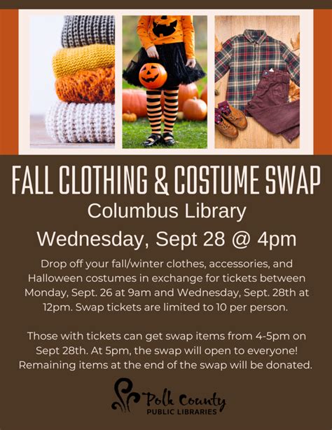 Brunswick Community Library announces Fall Kid's Clothing Swap