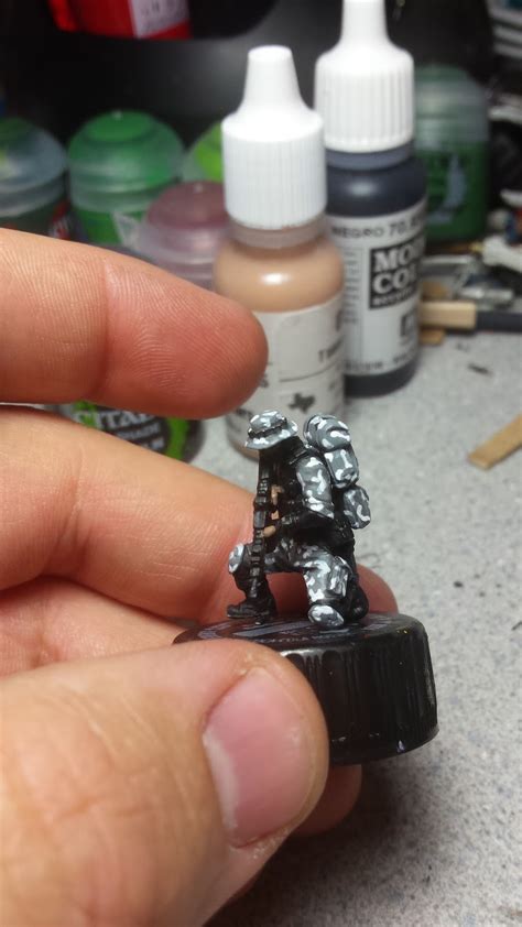 Brush Wizard Tutorial How to Paint Urban Camouflage