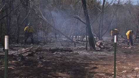 Brush fire in Hays County about 85% contained