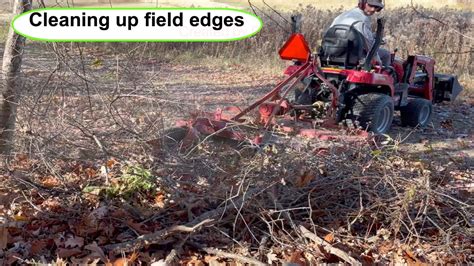 Brush hog for 20 hp tractor.  For example, a 5-foot brush hog needs at l...