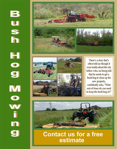 About Brush Hog Service Near Me . Look for a Brush Hog Servic