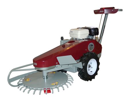Brush mowers. A 44-inch floating mowing deck gives you the ability to mow outside the deck. Great for fence lines and other obstacles while still giving you precise control. A heavy duty steel brush bar feeds and mulches the field’s vegetation. And a debris guard stops materials from flying forward. Easy Operating. 