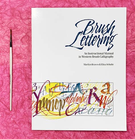 Download Brush Lettering An Instructional Manual Of Western Brush Lettering By Marilyn Reaves