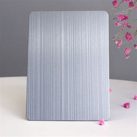 Brushed Finish Hairline Stainless Steel Sheet Metal - China Foshan ...