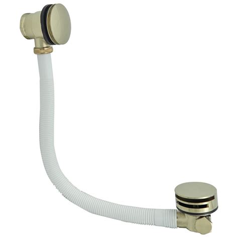 Brushed brass bath waste - ManoMano