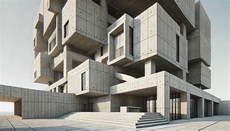 Brutalist architecture characteristics