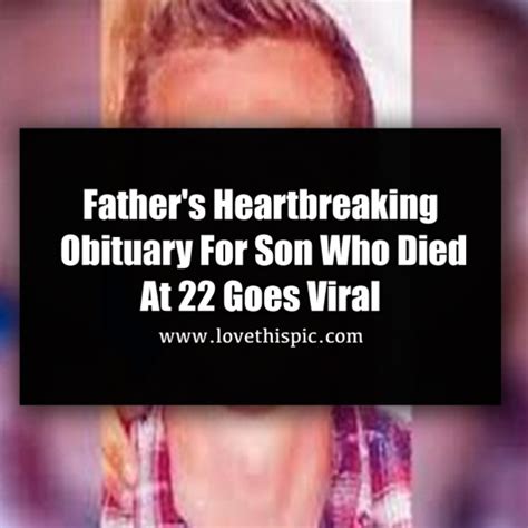 Brutally honest obituary goes viral. .  ...
