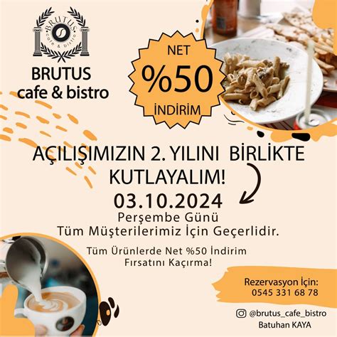 Brutus Cafe & Bistro, Bartın Opiniones del restaurante. 