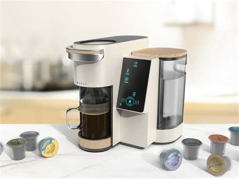 Bruvi. What beverages does Bruvi make? The Bruvi® BV-01 brewe r is a real beverage multi-tasker. 5 beverage options: coffee, true espresso, Americano, infused coffee, tea. June 2023 Update: With firmware versions 1.8.4.213 or higher, you can also make two additional beverages: You can learn more about updating firmware here. 