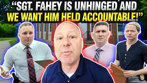 Bryan fahey connecticut. Fellow Patriots, after several months of waiting I finally got my hands on the FULL Internal Affairs Report You wont believe what the CSP has to say about Sgt. Bryan Fahey's … 