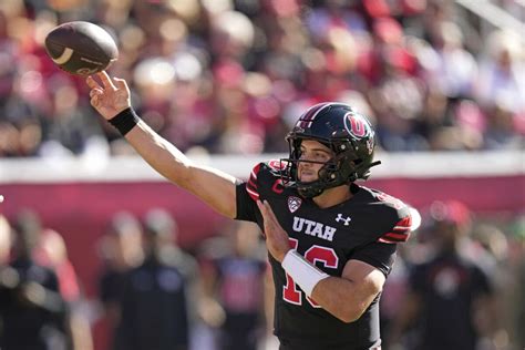 Bryson Barnes throws for a career-high 4 TDs to lead No. 18 Utah past Arizona State 55-3