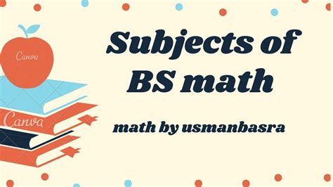 Bs in mathematics. Things To Know About Bs in mathematics. 