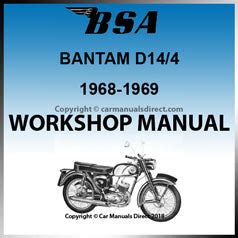 Bsa d14 bantam supreme bantam sports bushman models motorcycle workshop manual repair manual service manual. - Manuale di vw passat 2015 fsi.