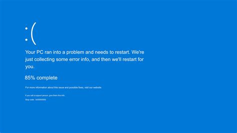Bsod reader. Sep 15, 2022 · Beginning in Windows 8, the Blue Screen of Death color went from dark to light blue and, instead of several lines of mostly unhelpful information, there's now a basic explanation of what's happening alongside the suggestion to "search online later" for the listed stop code. 