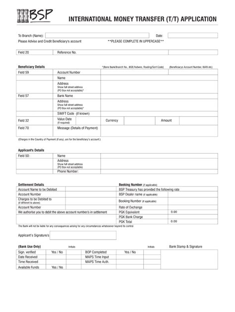 Bsp Tt Application Form Download the Form in Seconds Fill Out and
