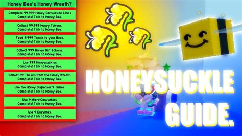 Bss honeysuckle. 1. 0. AppleBapplePie·12/26/2021. Mobs, you can get 25 on top of dapper bear's shop and i think 3 or 5 under the beesmas tree, you can also get them from bosses i think and planters. What do you think? 