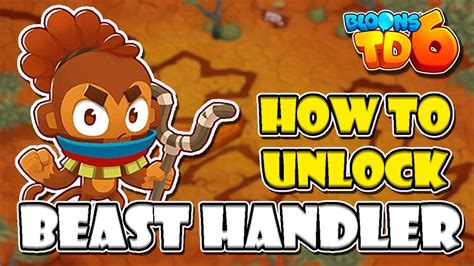 Btd6 beast handler unlock. The Beast Handler is finally here in Bloons TD 6!This is the first all new tower we have seen in BTD6 in 5 yearsWith the Beat Handlers three seperate 5th tie... 