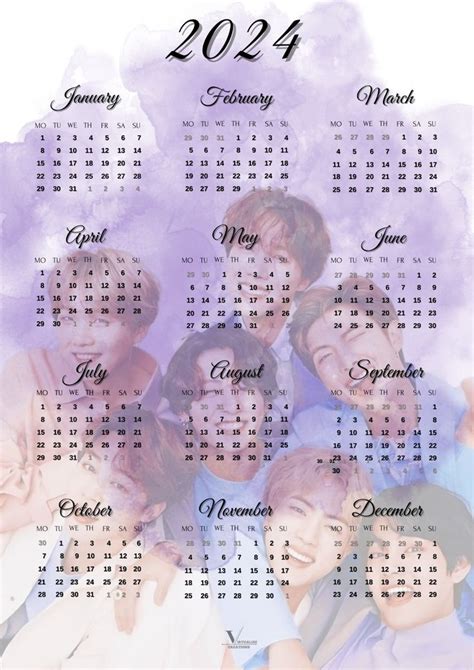 Bts Calendar 2024 - January 2024 Calendar