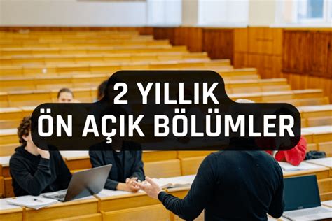 Bu haberimizde 2 yıllık önü açık bölümleri araştıran adaylar için 2022 yılı güncel verileri ışığında hangi bölümlerin, hangi nedenlerden dolayı gelecek vadettiğini okuyabilirsiniz .