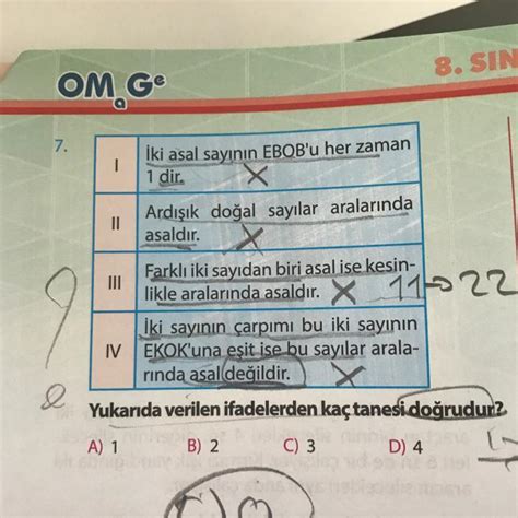 Bu testi çözerek yazılı sınava etkin bir şekilde hazırlanabilirsiniz.