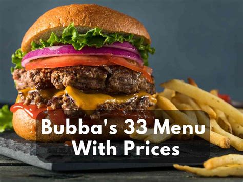Bubba's 33 is a great spot for groups, family night, girls lunch, or dining alone! The menu is vast, the food is fresh, and the staff is friendly. It's always upbeat and inviting. . Bubba%27s 33 weekday specials