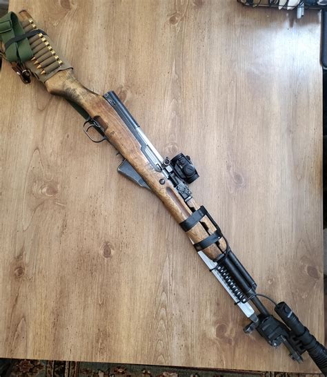 I definetly did this to my sks when I was 16. My uncle took me to the pawn shop to get a deer rifle and he was expecting me to get a bolt or lever gun but I seen that sks with 30 round detachable mag and the ululating just screamed in my head. 4 months later seen the kit in a cabelas mag and made a rash decision. 