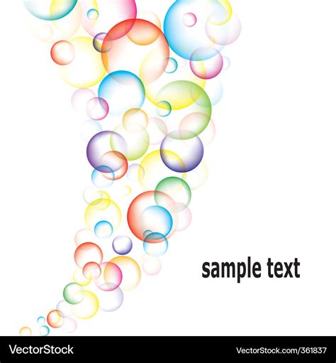Bubble Royalty Free Vector Image VectorStock