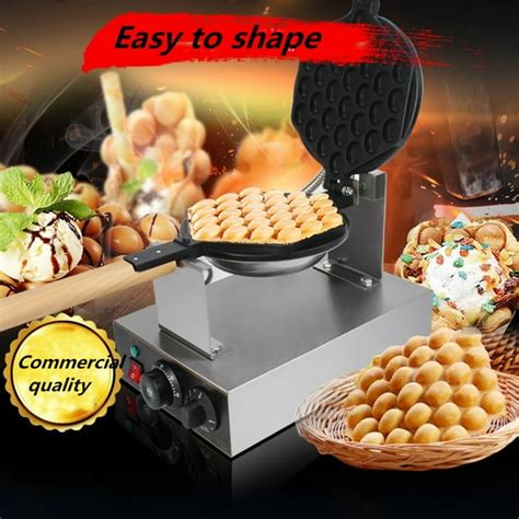 Bubble Waffle Maker- Electric Non stick Hong Kong Egg …