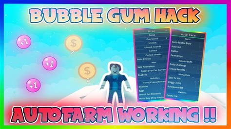Bubble gum simulator x script.  Functions: Autofarm, Teleport, Unlock all ...