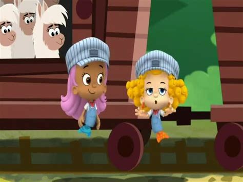 All of the guppies are excited when they hear, and Mr. Grouper gets the whole class thinking about dolphins. This inspires the Bubble Guppies to sing Hey Dolphin! After the song, Oona tells the viewers that she's lost her star; the hair ornament she's never seen without! To find it, she visits Deema's "Lost and Sound".
