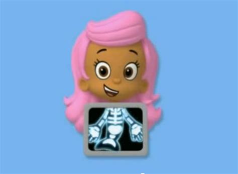 Bubble guppies x ray. Dr. Deema's Office is one of the Shop segments that was seen in the episode: Call a Clambulance!. Oona was the only patient in this segment. In this segment, Deema had to print the correct X-ray of Oona 's body, but she kept getting it wrong. Oona is awaiting the results of her recent X-ray when Dr. Deema swims into the room. 
