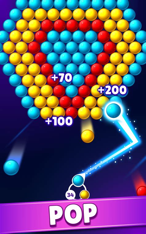 Bubble Trouble. Bubble Trouble is an arcade bubble shooter game created by Kresimir Cvitanovic. In this game, your objective is to shoot bubbles with the devil! Use your spike gun to pop all the bubbles from the largest to the smallest bits. Every time you pop a bubble, it will get smaller in size but it will also be multiplied..