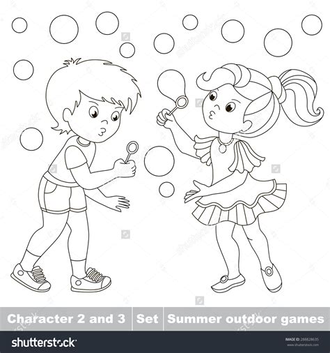 Bubbles Coloring Pages