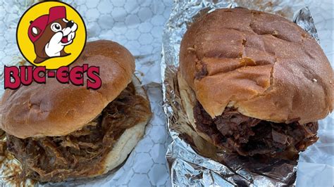 1 to 10 of 1000 for Buc-ee's sliced brisket sandwich Chopped BBQ Brisket Sandwich (Buc-ee's) Per 1 sandwich - Calories: 680kcal | Fat: 33.00g | Carbs: 67.00g | Protein: 27.00g Nutrition Facts - Similar . 