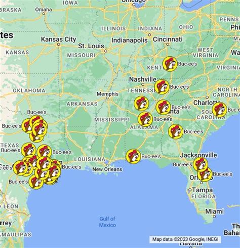 Each Buc-ee's location boasts 120 gas pumps, a supermarket-sized 