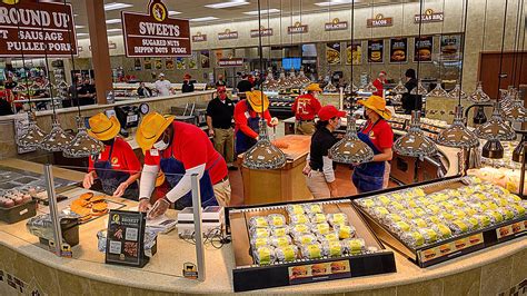 The Daytona Beach Buc-ee's has a 53,000-square-foot convenience store, slightly bigger than the 52,600-square-foot location in St. Augustine and about the average size of a Publix store.