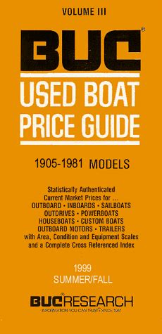 Buc used boat price guide vol 3 vol 3. - Mistrzowie rysunku niemieckiego, od końca xviii do początku xx wieku, ze zbiorów muzeum narodowego w warszawie.