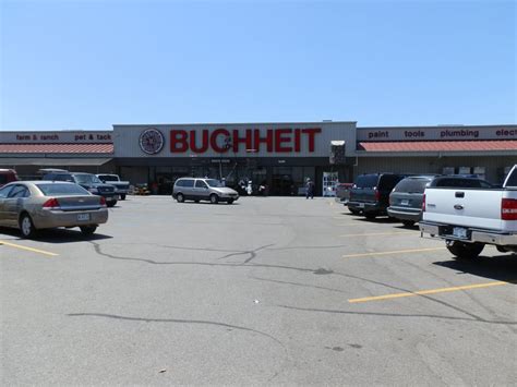 Buchheit's jackson. Sat 8:00 AM - 8:00 PM. (573) 204-1700. https://www.buchheits.com. Buchheit of Jackson was founded in 1934 and is located in Jackson, Mo. The company provides a wide range of building materials, farm products, work clothing, and lawn and gardening equipment. 