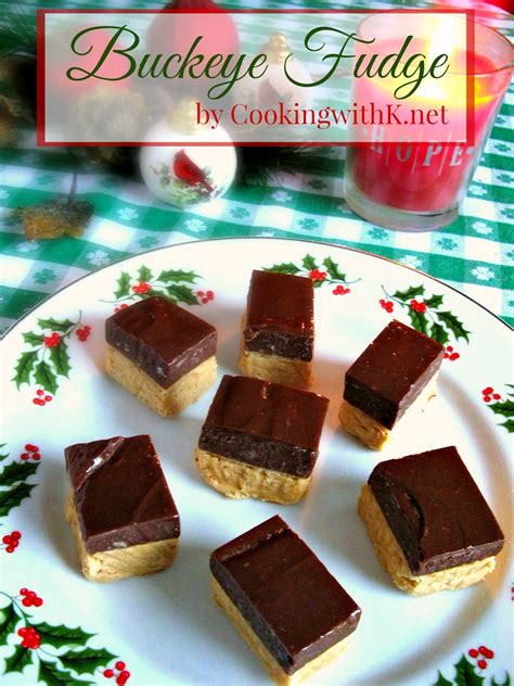 Buckeye Fudge - Cooking with K