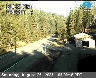 Caltrans tweeted, “Westbound State Route 299 is now OPEN, 5.3 miles east of Buckhorn Summit… .” Snow is almost undisturbed at Buckhorn Summit just before 7 a.m. [Image from …. 