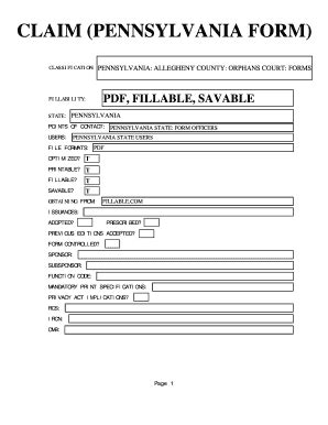 Bucks County Pa Small Claims Court Forms