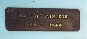 Bud Jamison Grave