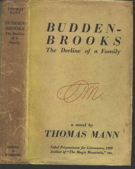 Full Download Buddenbrooks The Decline Of A Family By Thomas Mann