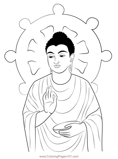 Buddha Coloring