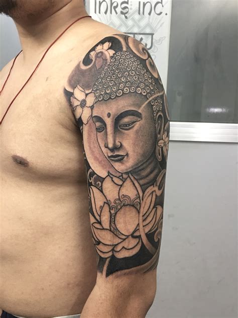 Buddha Tattoo Men Printable Calendars AT A GLANCE