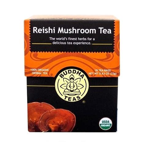 Buddha Teas - Reishi Mushroom Tea 18 Bags Organic