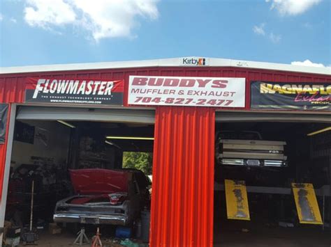  Buddy's Muffler & Exhaust in Gastonia, NC is a highly recommended destination for all exhaust system needs. Customers praise the shop for its reasonable prices, exceptional service, and skilled mechanics who go above and beyond to ensure satisfaction. 