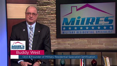 Buddy West - CEO FOUNDER Military Residential …