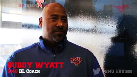 Twitter. Buddy Wyatt, a respected defensive line coach who has worked in the Big 12, SEC, Big Ten and American Athletic Conference during his more than 30 years in the profession, is in his fifth season as Kansas State's defensive ends coach in 2023. Wyatt's defensive ends in 2022 were headlined by Big 12 Player of the Year and Big 12 .... 