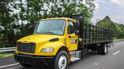 Budget Flatbed Trucks for Rent with Forklift Near Me